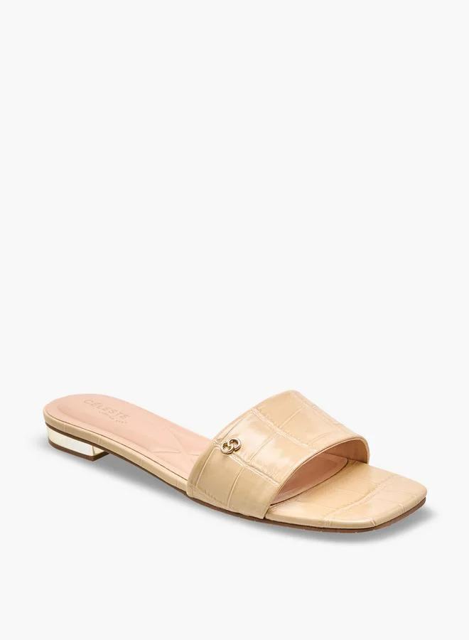 سيليست Women Textured Flat Sandals