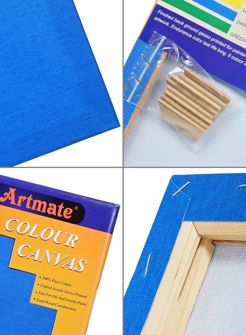 Artmate Artist Canvas, Blue, 30x40cm - JIGN3040BL - Image 5