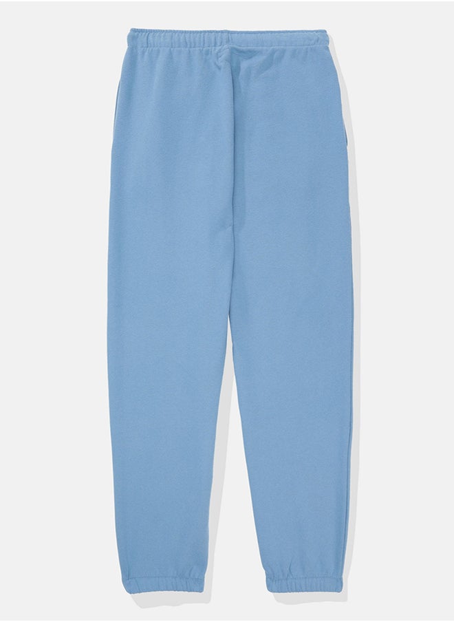 American Eagle - Fleece Graphic Baggy Jogger - Image 1