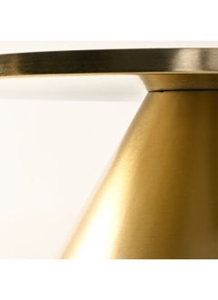 Homez Homez Side Table Metal Gold, 50*50*31Cm  - Image 3