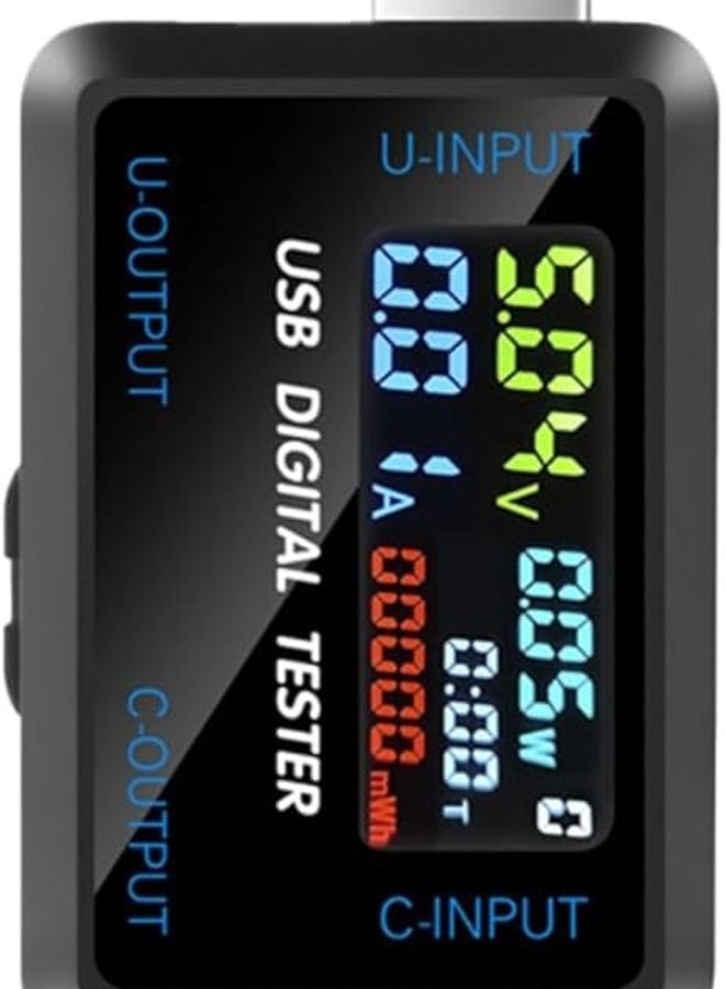 Digital LCD Capacity Tester DC 4 5 36V For Power Bank Phone Laptop Type C Port - Image 2