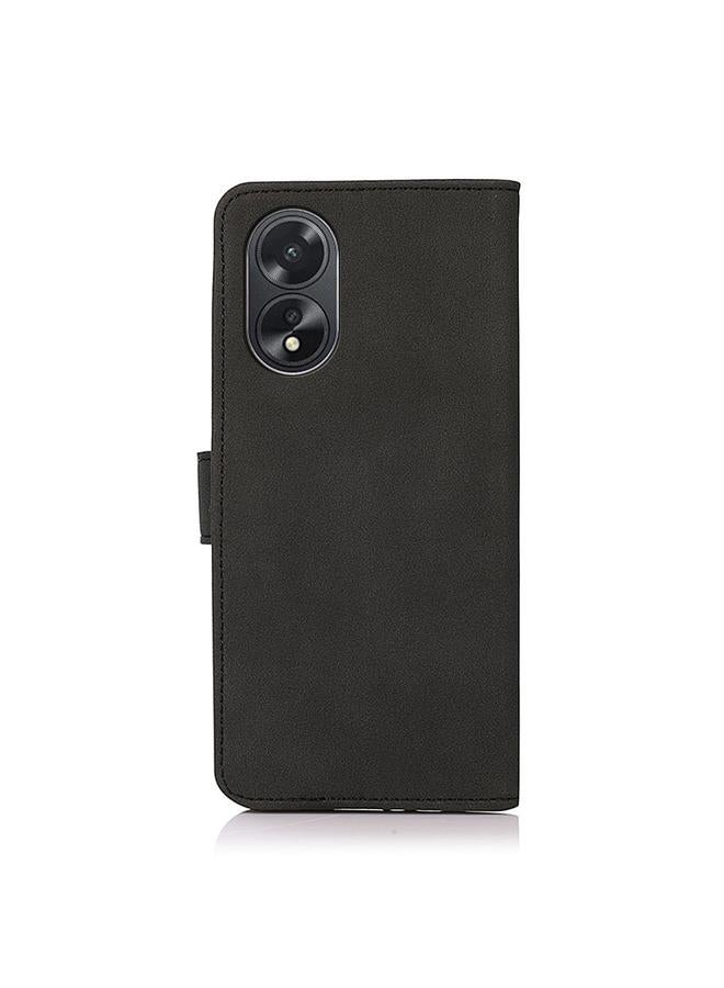 S-TOP Case For OPPO A38 4G KHAZNEH Matte Texture Leather Phone Case - Image 3