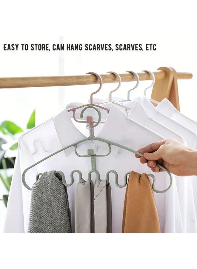 White Wavy Drying Rack Laundry Storage And Organization Clothes Hanger - Image 3