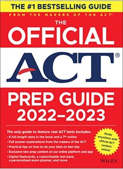 Official ACT Prep Guide 2022-2023, (Book + Onl ine Course) 