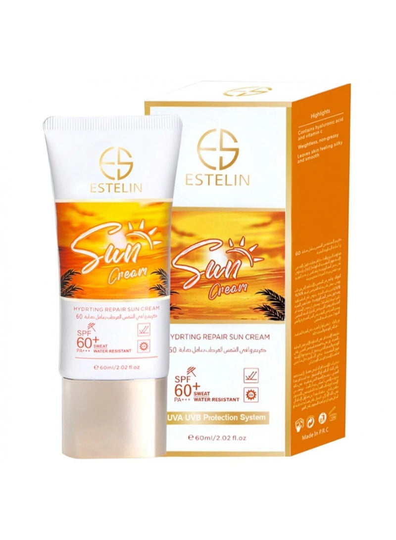 Hydrating Repair Sun Cream Spf 60+ Multicolour 60ml