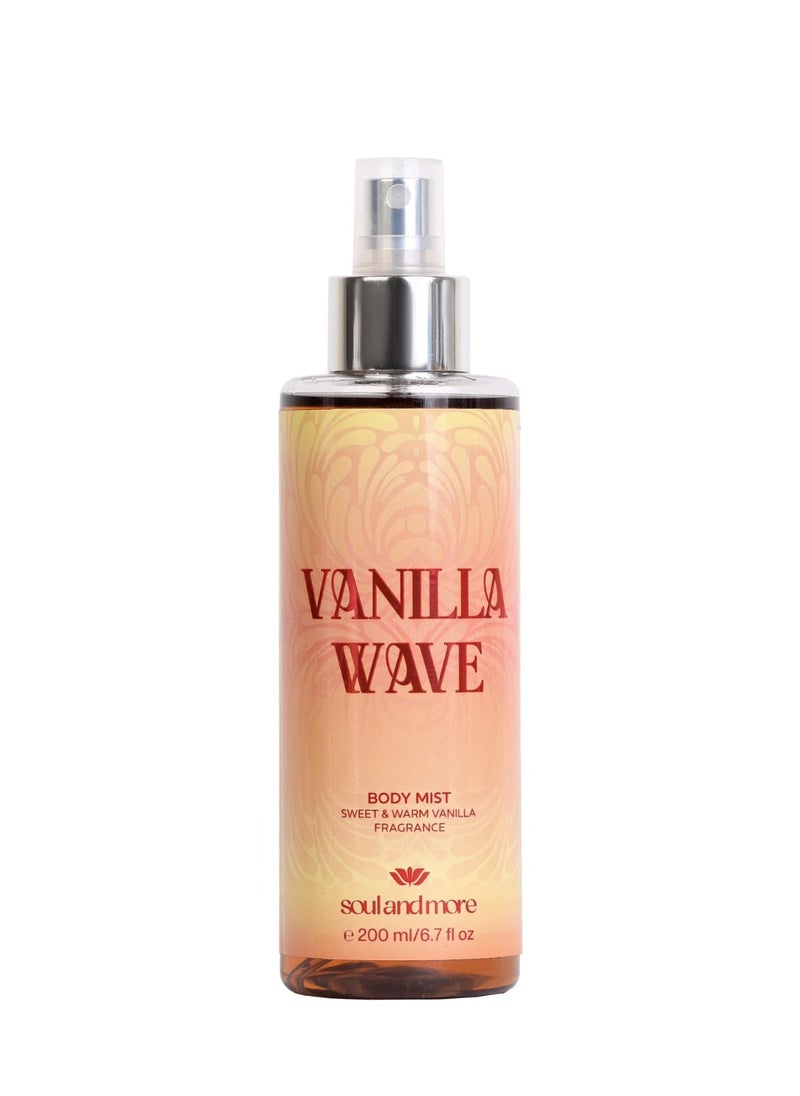 SOUL & MORE Vanilla wave Body Mist 200ml 