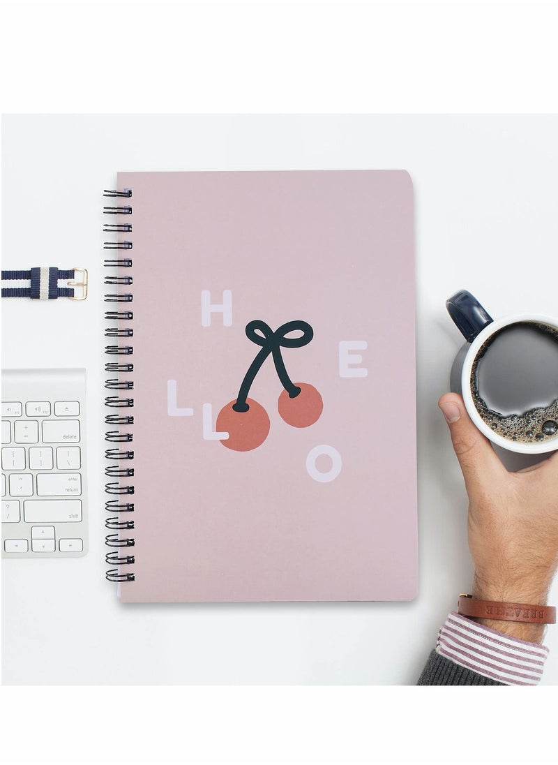Y&D - A6 Notebook Set, 4 Pcs Spiral Bound Hard Cover - Image 1