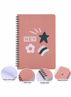 Y&D A6 Notebook Set, 4 Pcs Spiral Bound Hard Cover  - Image 3