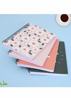 Y&D A6 Notebook Set, 4 Pcs Spiral Bound Hard Cover  - Image 4