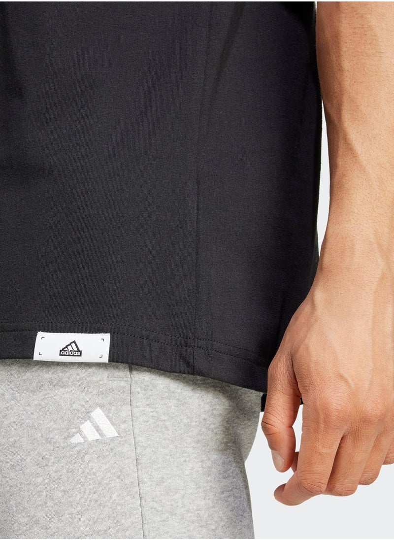 Adidas Tech Linear Graphic T-Shirt  - Image 4