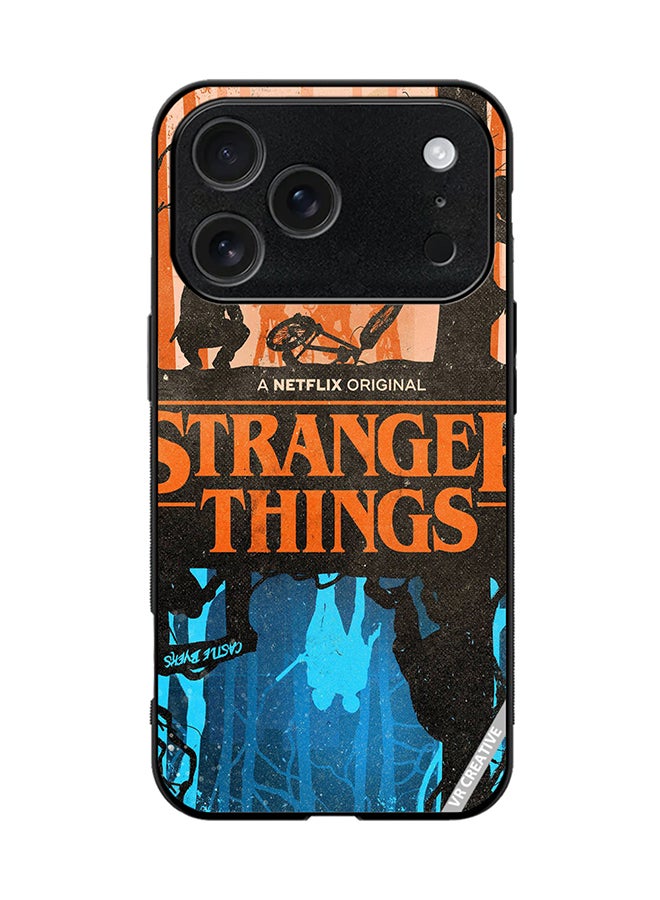 VR CREATIVE Protective Case Cover For Apple iPhone 17 Pro Stranger Things Design Multicolour