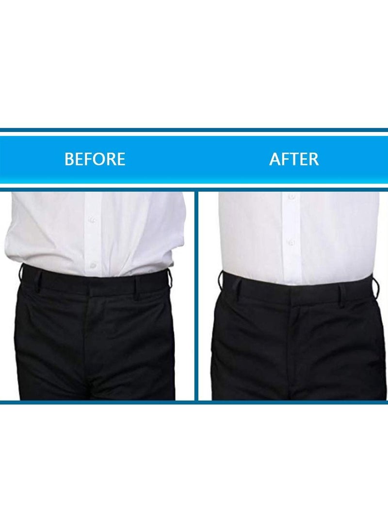 Generic - Men Shirt Stays for Tucking Adjustable Elastic Garters  Straps Sock Non slip Clamps Suspenders Holder Clips - Image 1