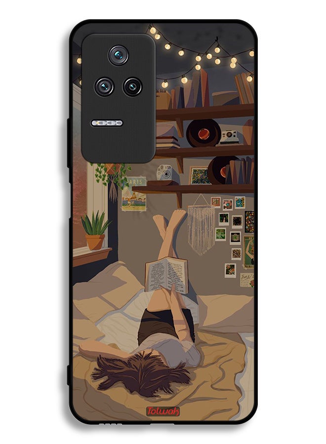 Tolwak Xiaomi Redmi K50 Pro Protective Case Cover Studying Art - Image 2