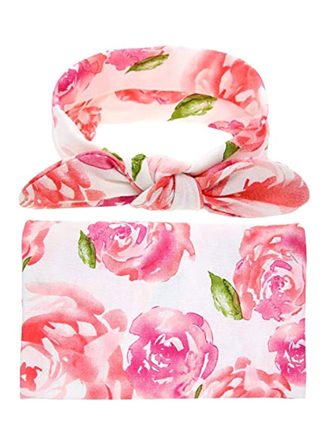 نيبمينينت غطاء قماط للأطفال مع ربطة رأس - Image 1