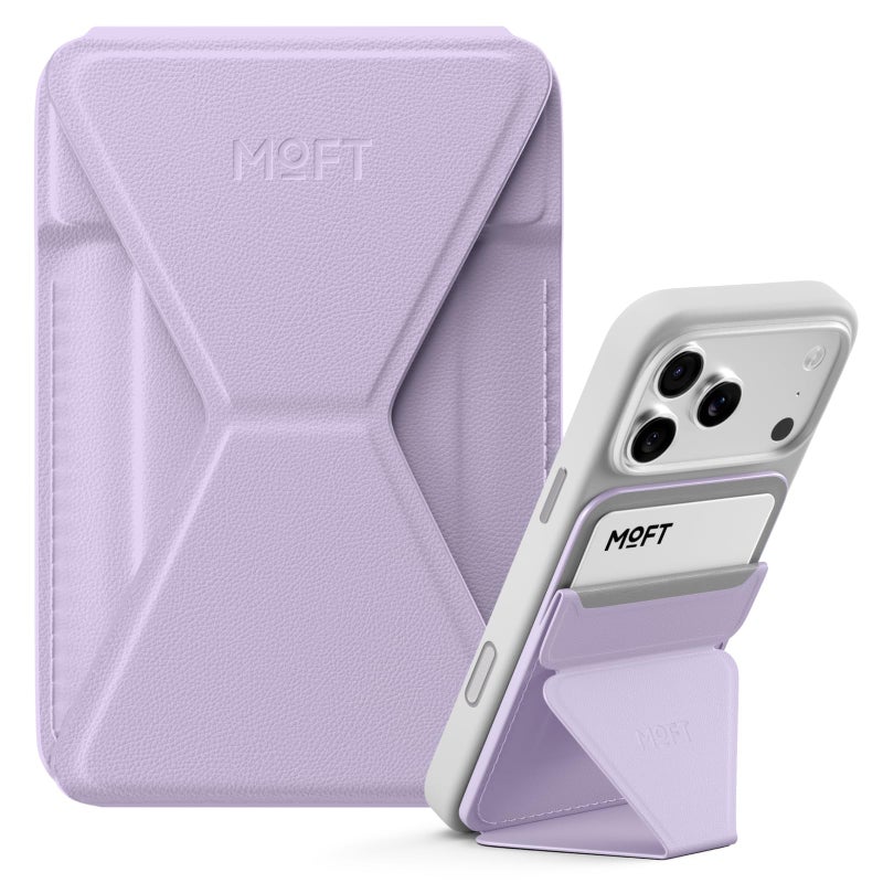 MOFT Magnetic Wallet Stand Compatible with iPhone 171615141312 Series Angle Adjustment Magsafe Compatible MOVAS Phone StandPeony - Image 2