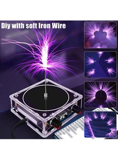 KASTWAVE Musical Coil for Tesla, Bluetooth Music Coil, Touchable Artificial Lightning Spark Gap Arc Generator, Wireless Transmission Experiment Model, Science Teaching Experiment Tool Desktop Toy  - Image 5