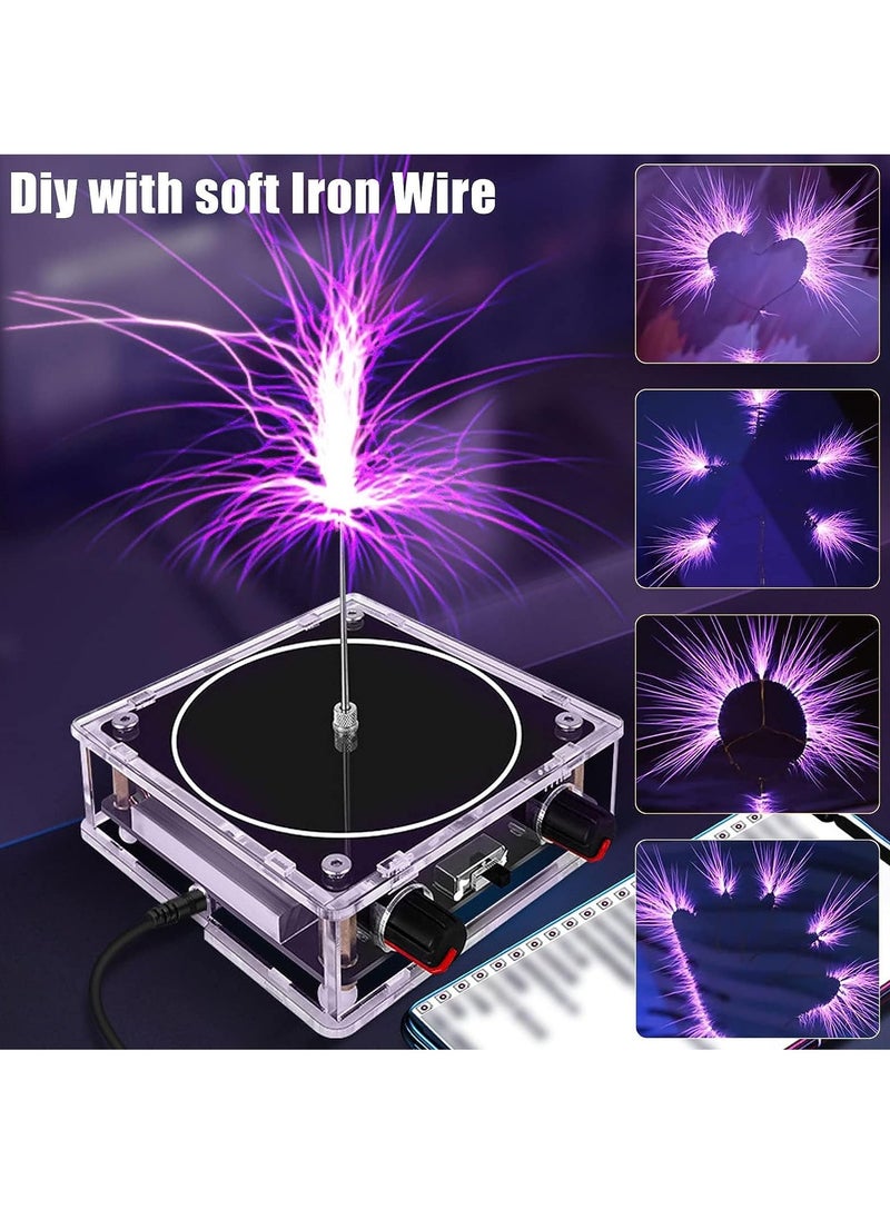 KASTWAVE - Musical Coil for Tesla, Bluetooth Music Coil, Touchable Artificial Lightning Spark Gap Arc Generator, Wireless Transmission Experiment Model, Science Teaching Experiment Tool Desktop Toy - Image 1