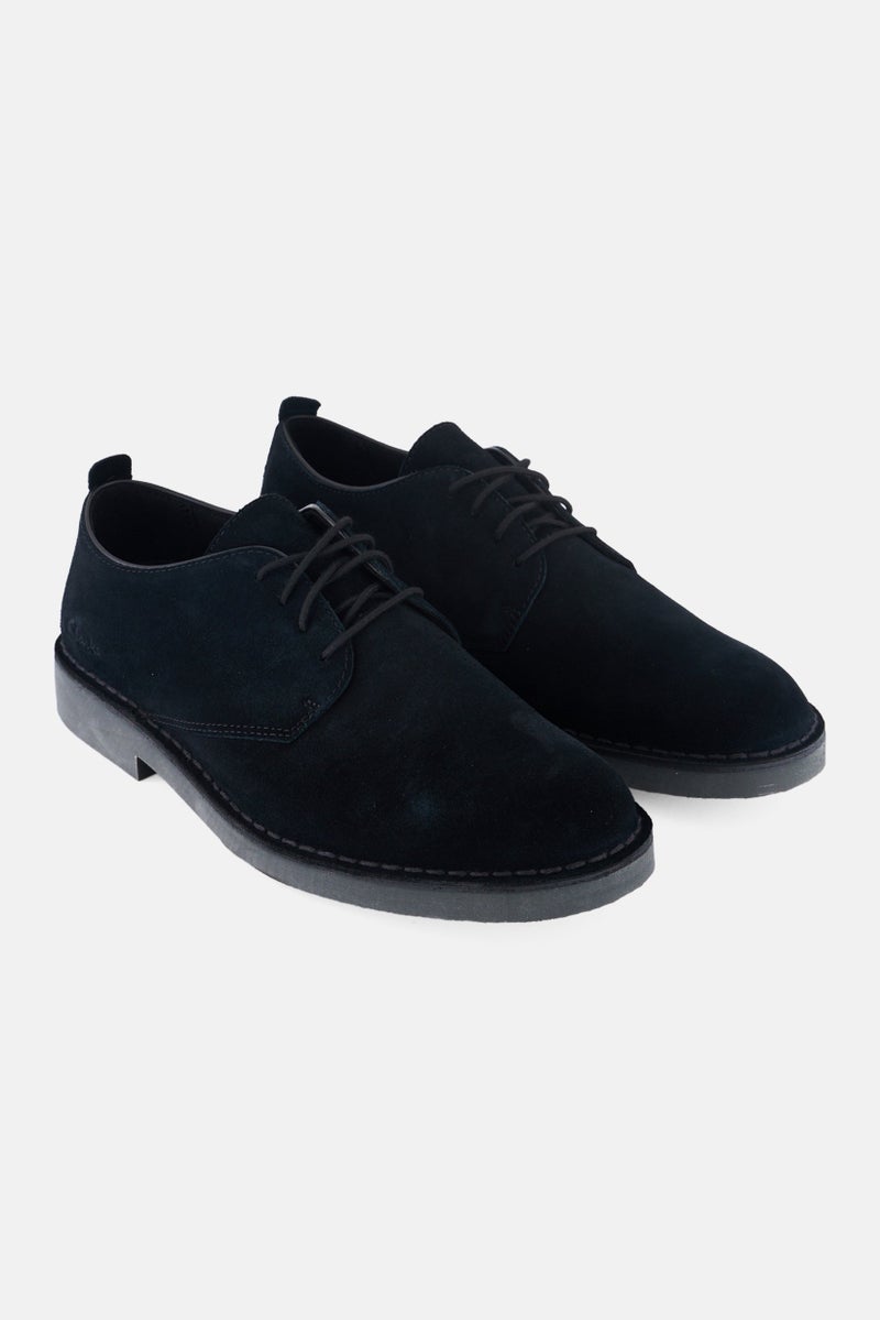 clarks Men Standard Desert London Evo Lace Up Shoes, Black  - Image 1