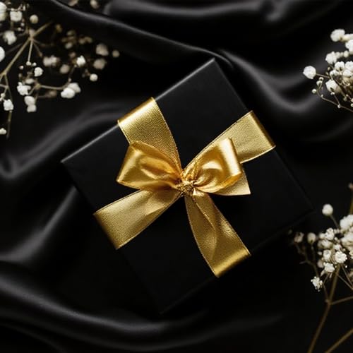 Winjeto Black Wrapping Paper - Solid Color Mystical Matte Black Gift Wrapping Paper Roll Perfect for Men Women Boys Girls, Wedding Birthday Christmas Graduation Valentine's Day Fathers Gifts - 17 x 120 inch - Image 4