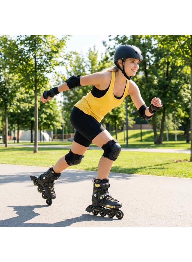 WEIQIU Inline Skates for Women Men, Outdoor Street Blades Roller Adult Male Female, Professional Fitness Roller Skates Blades for Unisex - Image 5