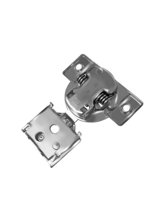 BERTA Berta 20 Pack, 1/2" Overlay 3D Soft Close Concealed Hinge for Face Frame Door, Smooth Slow Self Closing Hinges, Satin Nickel, Hidden 105° Open Angle Hinge for Kitchen Cabinet Door  - Image 5