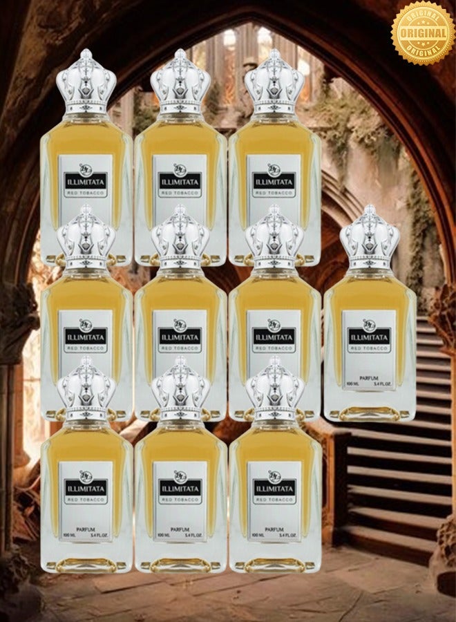 BL 10 Pieces Illimitata Red Perfume 100ml EDP - Image 1