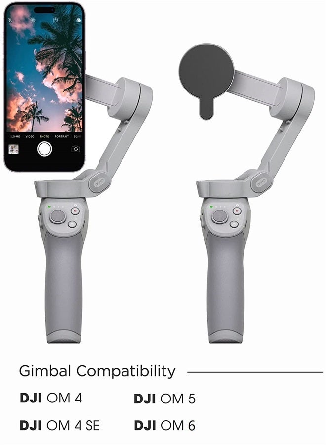 Encased محول مغناطيسي لجهاز DJI OM لتثبيت الهواتف الذكية - متوافق مع MagSafe (DJI OM 4 / OM 4 SE / DJI 5 / 6) - Image 2