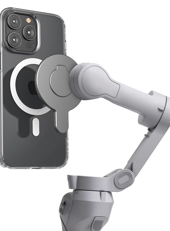 Encased محول مغناطيسي لجهاز DJI OM لتثبيت الهواتف الذكية - متوافق مع MagSafe (DJI OM 4 / OM 4 SE / DJI 5 / 6) - Image 1