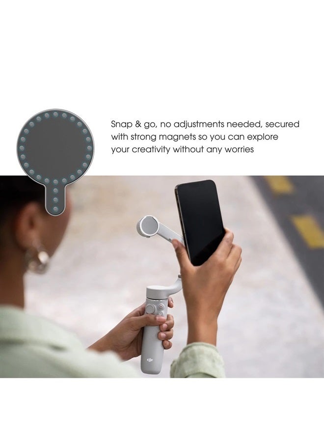 Encased محول مغناطيسي لجهاز DJI OM لتثبيت الهواتف الذكية - متوافق مع MagSafe (DJI OM 4 / OM 4 SE / DJI 5 / 6) - Image 5