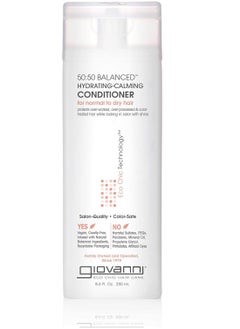 Giovanni Eco Chic 50:50 Balanced Moisturizing and Soothing Conditioner, 8.5 oz - pH Balanced Leave-In for Over-Treated Hair, Sulfate Free, Color Safe (Pack of 1) - pzsku/Z47FC62964CE0FD4CCFB9Z/45/_/1710537966/b3260661-dd96-4033-b56c-7639036acbd1