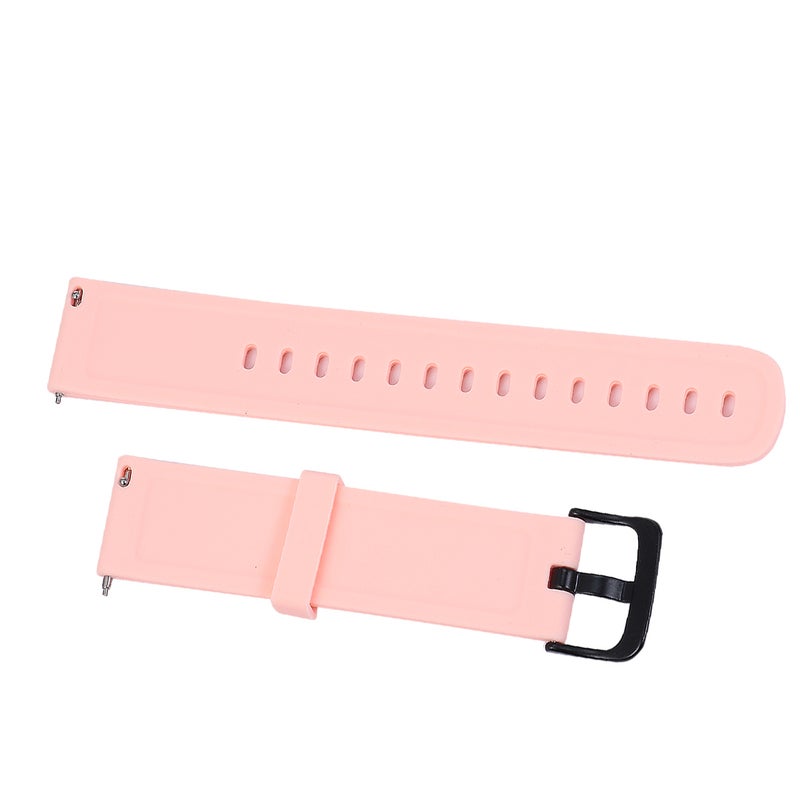 20mm Quick Release Watch Strap Silicone Watchband Compatible for Bip - Image 1