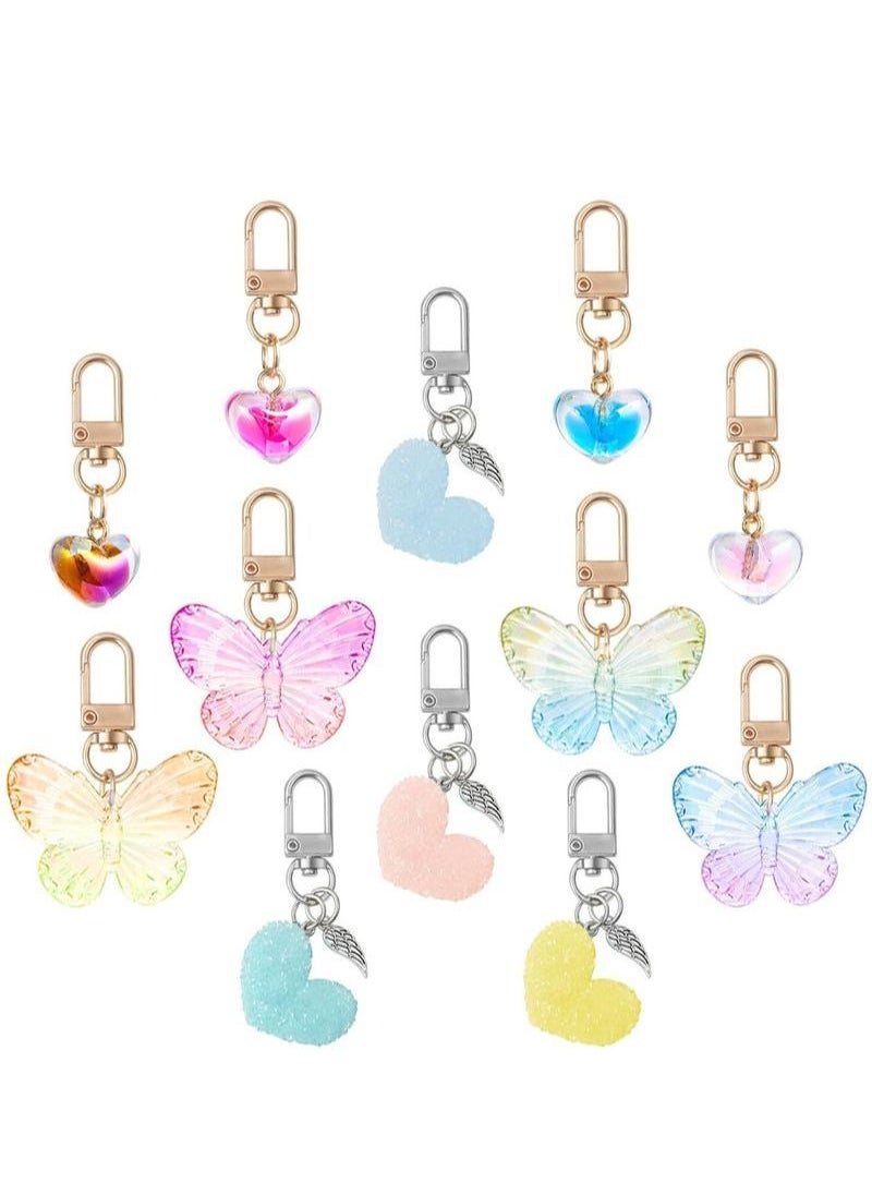 NIBEMINENT 12Pcs Creative Keychain Set  - Image 1