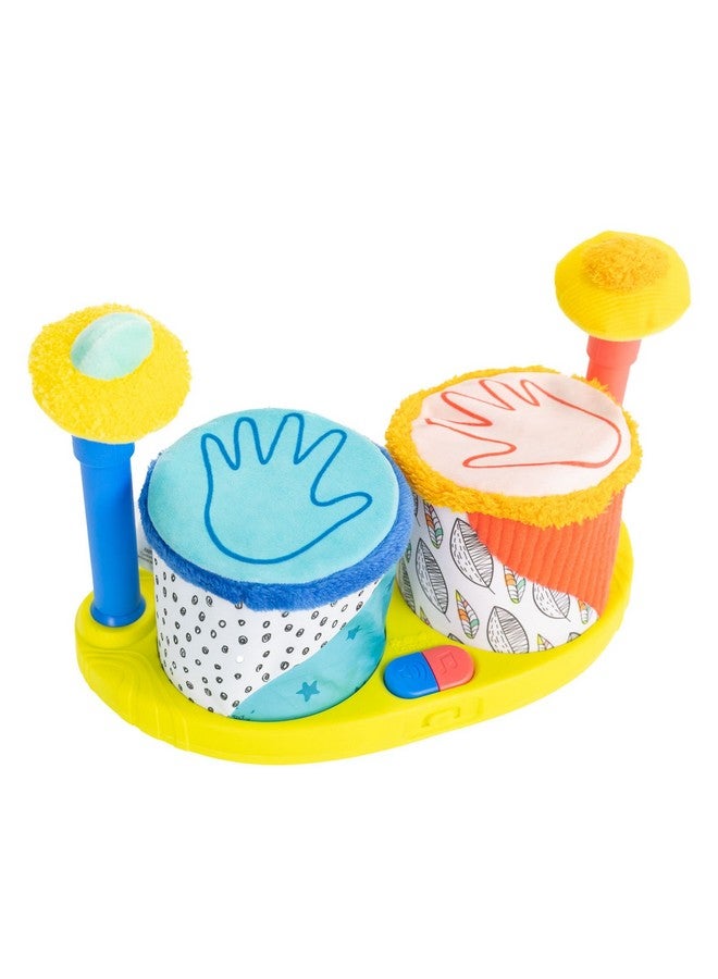 لاماز مجموعة طبول لاماز سكويز بيتس الأولى - لعبة حسية للأطفال تتضمن أصوات حيوانات مضحكة - ألعاب موسيقية ملونة للأطفال لتنمية الطفولة المبكرة - للأعمار من 12 شهرًا فما فوق - Image 1