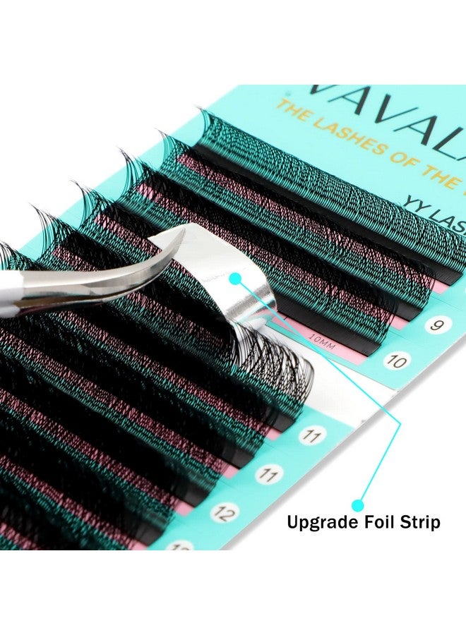 VAVALASH Y Lash Extensions C Curl 0.07Mm 815Mm Mix Tray Easy Premade Volume 2D Fans Eyelash Extension Yy Type Natural Volume Lashes Extension Soft Matte Black Lashes (Yy0.07C815Mm) - Image 4