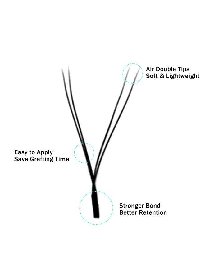 VAVALASH Y Lash Extensions C Curl 0.07Mm 815Mm Mix Tray Easy Premade Volume 2D Fans Eyelash Extension Yy Type Natural Volume Lashes Extension Soft Matte Black Lashes (Yy0.07C815Mm) - Image 5