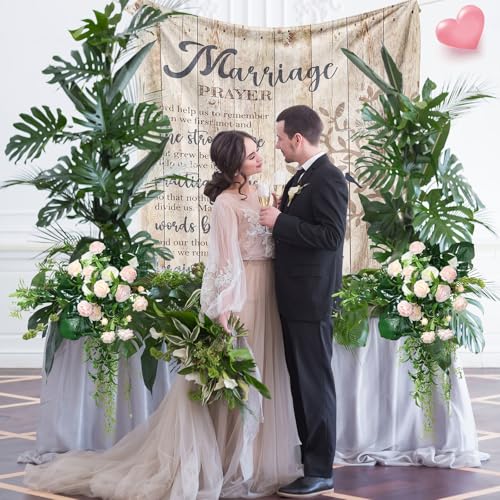 Dfaqehk Wedding Gifts for Couples 2025, Bridal Shower Gift for Bride to Be, Best Bride Gifts for Wedding Day, Unique Newlywed Gifts for Couples, Marriage Prayer Throw Blanket 60 x 50 Inch - Image 2
