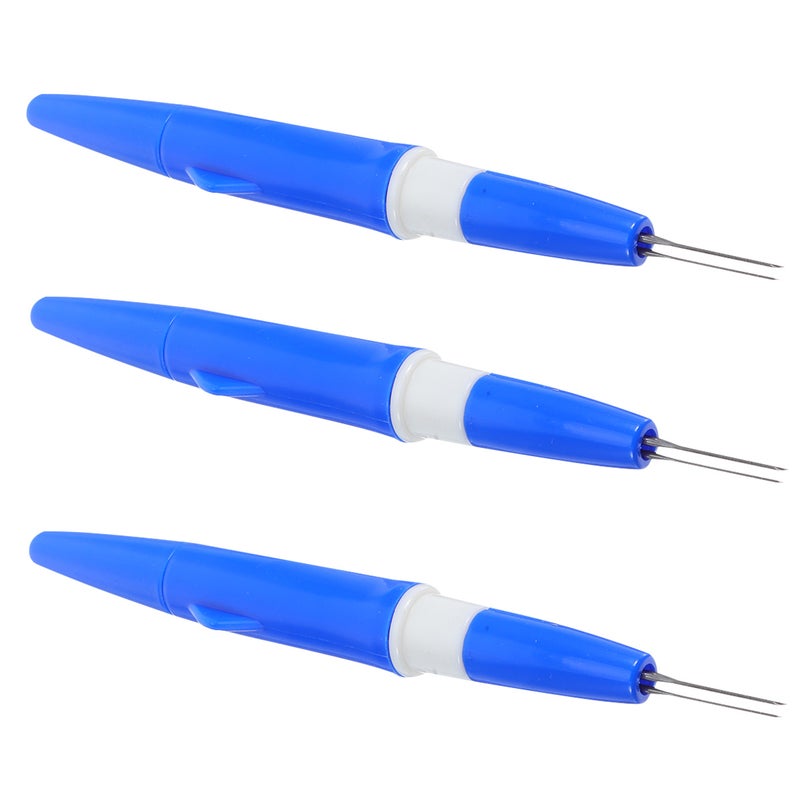 3Pcs Beginner Friendly Wool Felting Needle Pen Kit with Versatile Crafting Supplies - Image 1