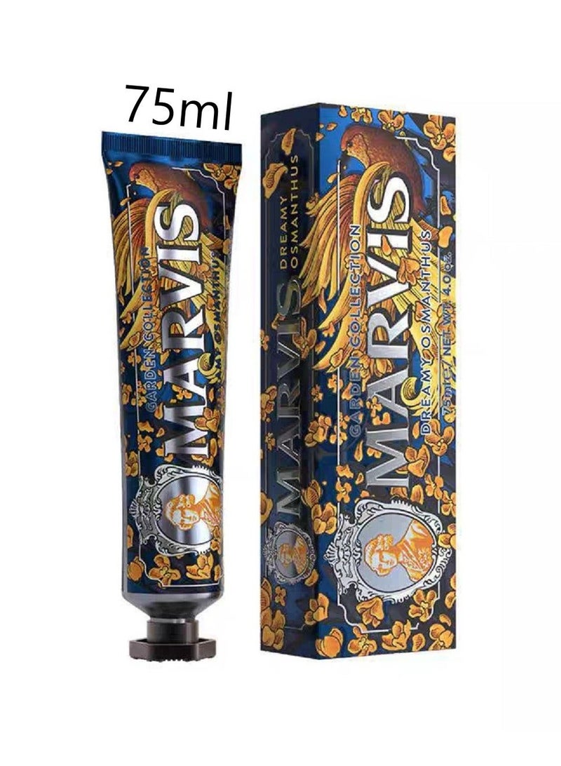 Marvis Limited Collection, Rich Osmanthus & Refreshing Mint Toothpaste, 75ml