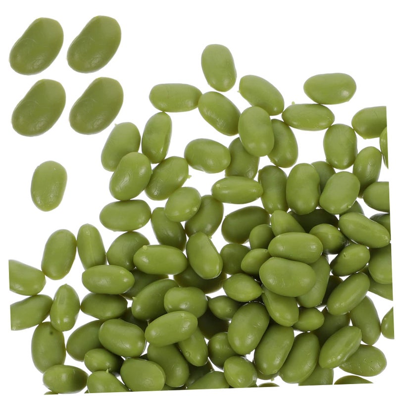 Simulated Bean Model Realistic Artificial Vegetable Decoration For Photography Props Home Kitchen Decor 1 Pack - Image 2