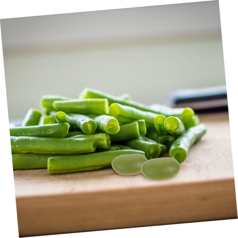 Simulated Bean Model Realistic Artificial Vegetable Decoration For Photography Props Home Kitchen Decor 1 Pack - Image 4