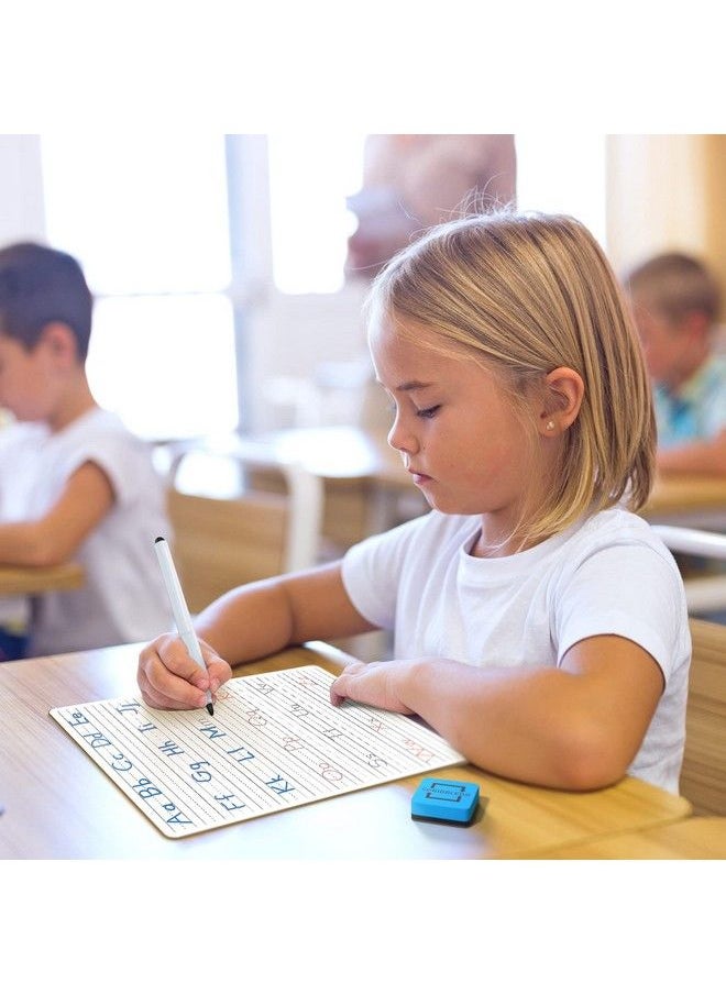 Scribbledo Dry Erase Handwriting Practice For Kids 9 X 12 Inch Alphabet Tracing Board Whiteboard Letter Tracing For Kids Ages 3 5 Write And Wipe Alphabet Practice Cards Letters Writing Board  - Image 4