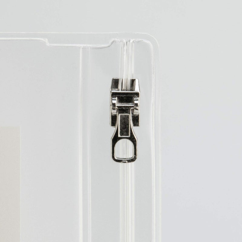 Business Source SPR01606 - Vinyl Ring Binder Pocket, 9-1/2x6, Clear - Image 3