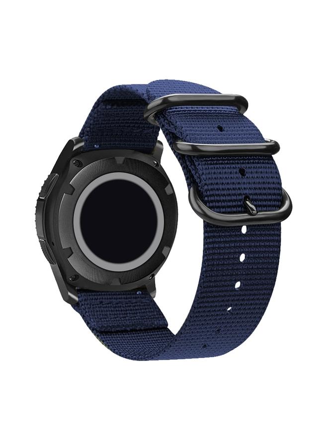 erorex Washable Nylon Canvas Watchband, Band Width:22mm - Image 3