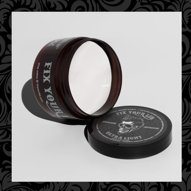 Fix Your Lid Ultra Light Pomade for Men - Water-Based Pomade with Low Hold and Low Shine - Match All Menâ€™s Hair Types & Styles - Easy to Wash Out - 3.75 oz - Image 5