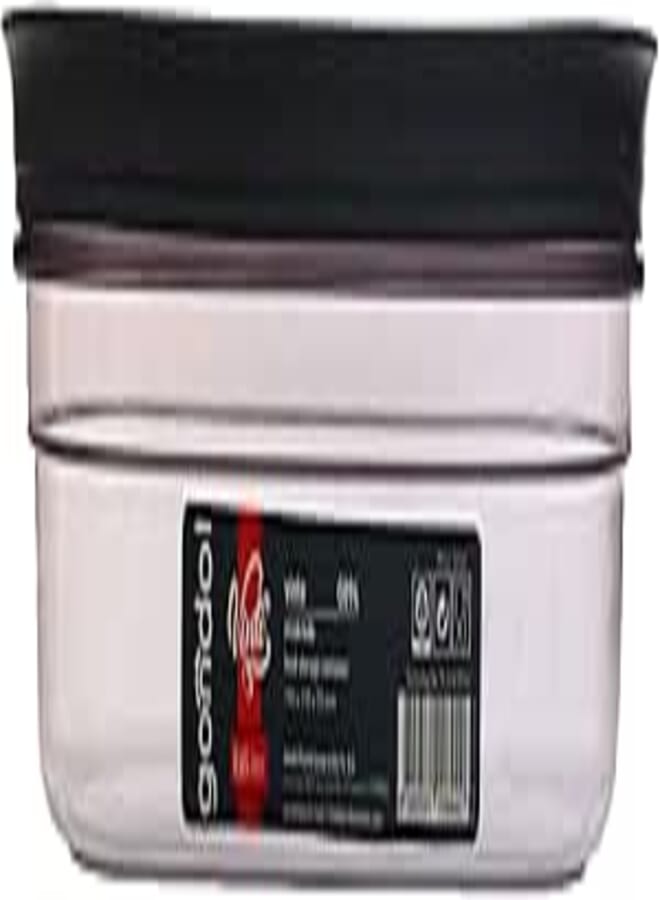 Gondol Vinto Rectangular Food Storage Container (0,65 Lt) Grey