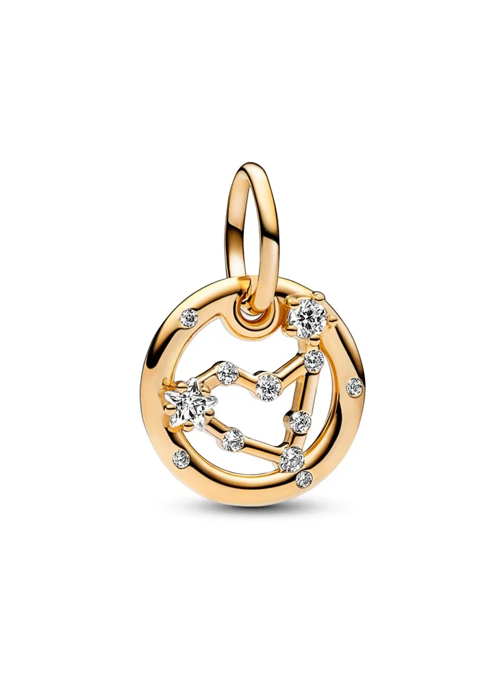 باندورا Capricorn Zodiac Dangle Charm