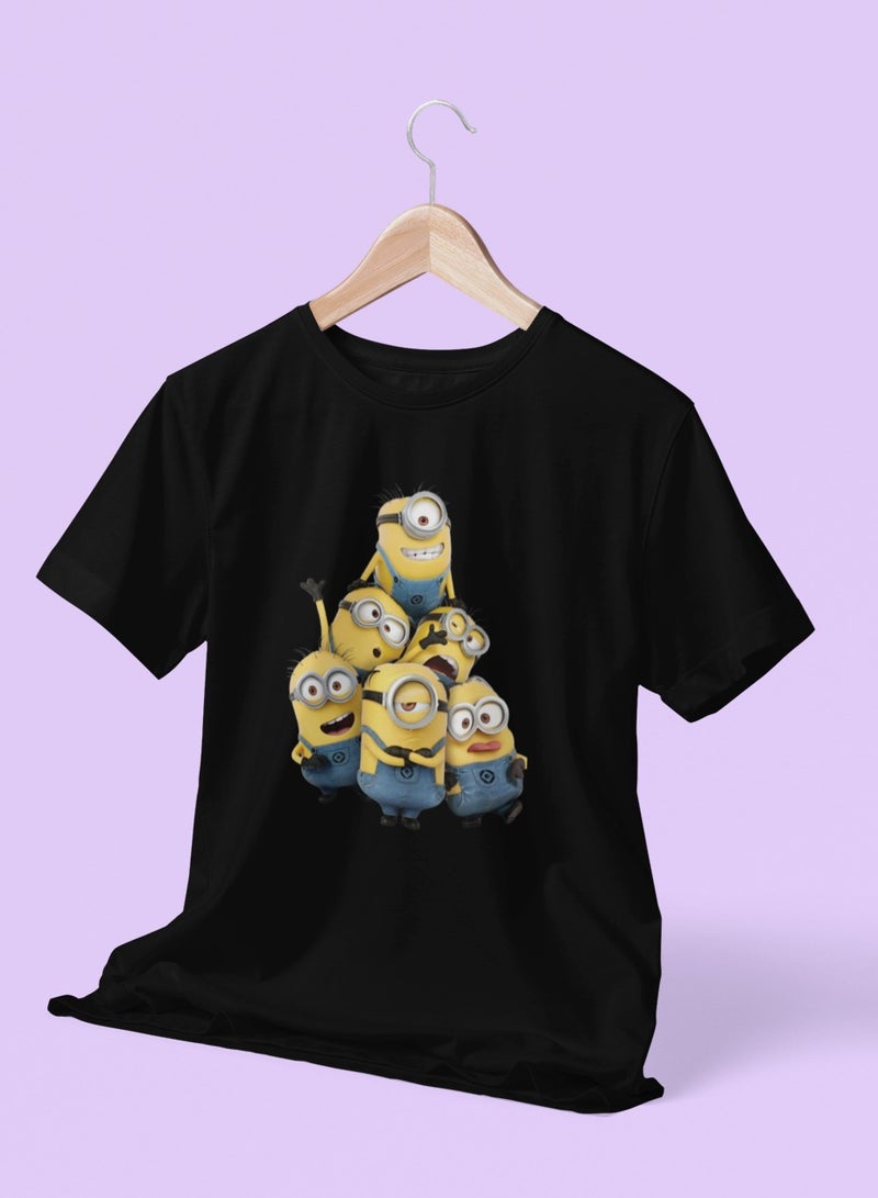 ZOOM Funny Minions Character T-Shirt for Toddlers and Kids 