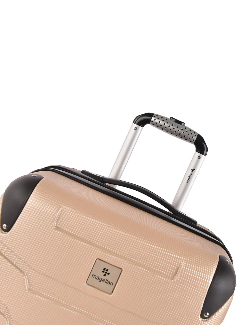 MAGELLAN Magellan Carry On ABS Luggage Trolley Travel Bag 1Pc HK092-20