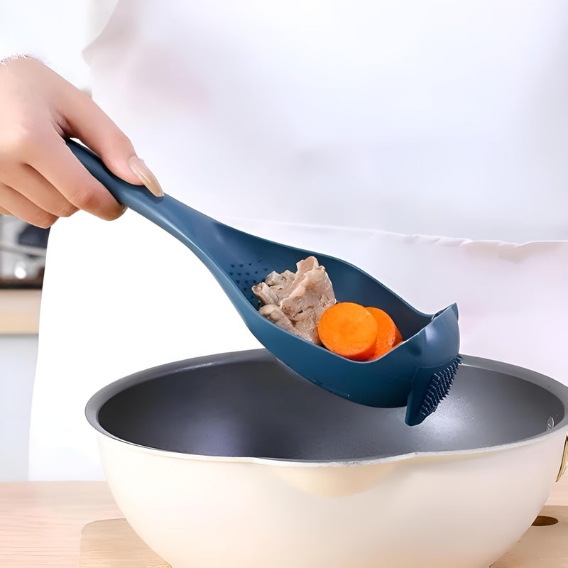 Food Prep Spoon - Smart Kitchen Utensil Designed for Scooping, Straining, Grinding, and Mixing Food - Image 3