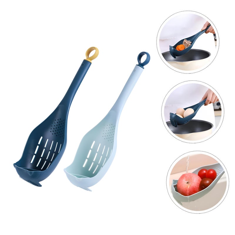 Food Prep Spoon - Smart Kitchen Utensil Designed for Scooping, Straining, Grinding, and Mixing Food - Image 4